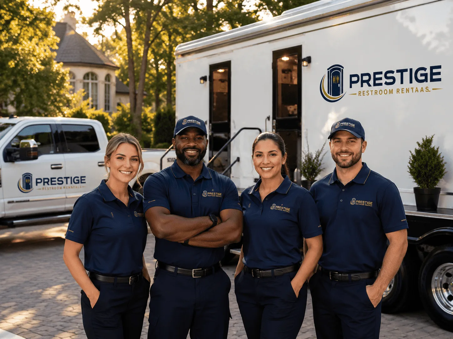 Trusted Luxury Portable Restrooms company in Drexel, NC